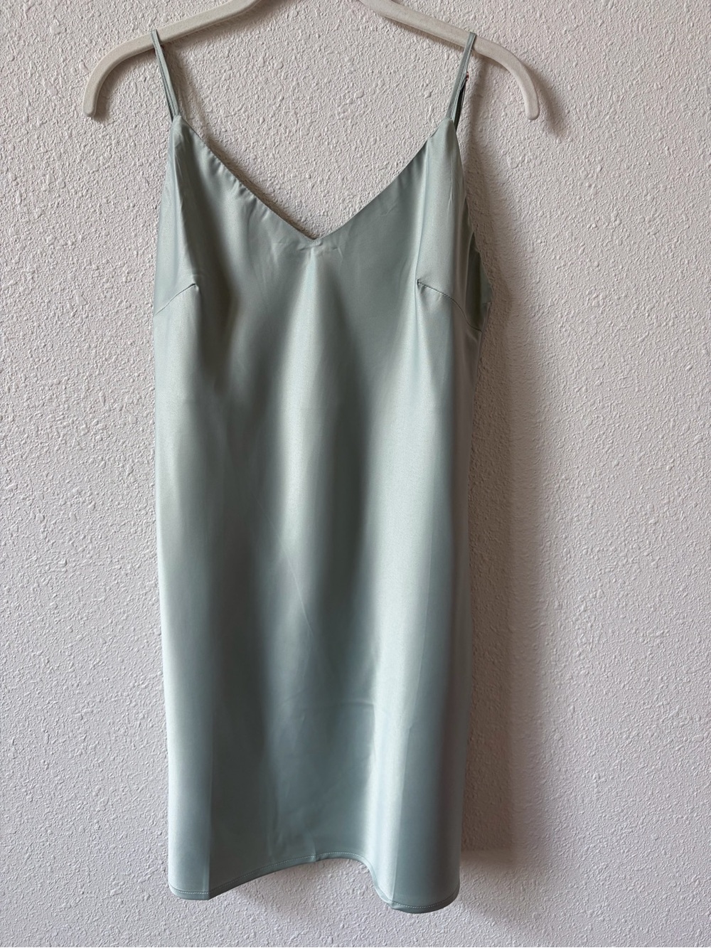 Homebodii Jasmine Slip Sage Size Small Luxury Minimalist Satin